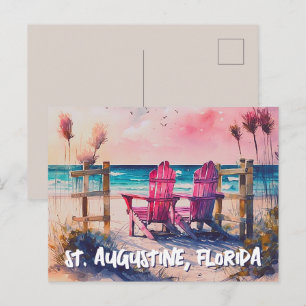 UW STRAND STAD Aangepaste ansichtkaart Briefkaart
