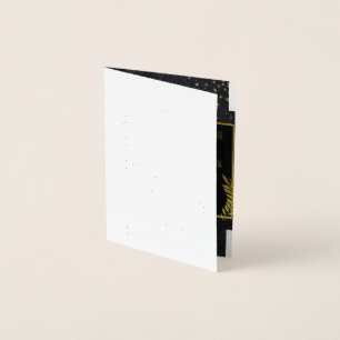 Uw succes vieren folie kaarten