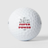 Uw superkracht golfballen (Voorkant)