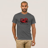 Uw T-shirt van de Draak van Sigil van het Huis van (Voorkant volledig)