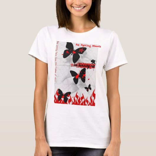 uw  t-shirt voor gezichtsmeisjes (Voorkant)