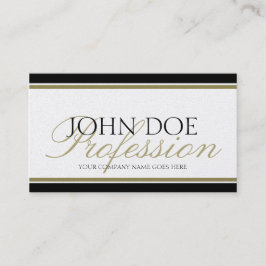 Uw taakTitel Gold-script Visitekaartje