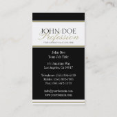 Uw taakTitel Gold-script Visitekaartje (Achterkant)