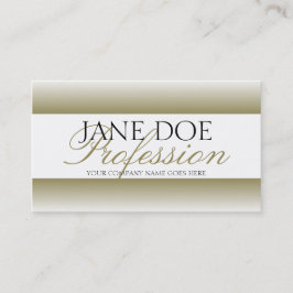 Uw taakTitel Gold Script-witboek Visitekaartje