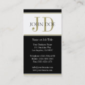 Uw taakTitel Gold Stripe Visitekaartje (Achterkant)