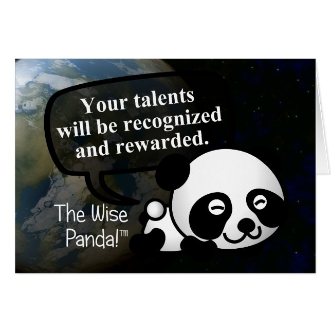 Uw talent zal worden erkend en beloond (Voorkant Horizontaal)