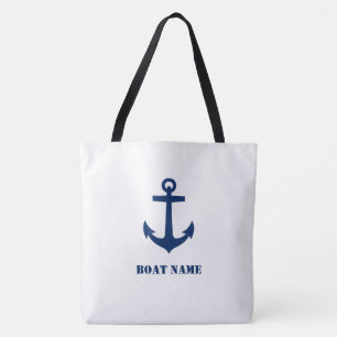Uw Tas voor Boatnaam Stijlvol Anchor sh0d