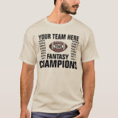 UW TEAM FANTASY-KAMPIES T-SHIRT (Voorkant)