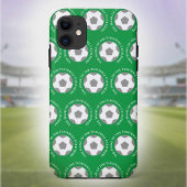 Uw team van het Football in Groen Case-Mate iPhone Case