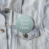 "Uw tekst hier" Aangepaste knop Ronde Button 7,6 Cm (In situ)