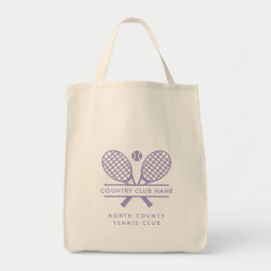 Uw Tennis Country Club Naam Team Swag Custom Tote Bag