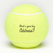 uw tennisballen (Achterkant)