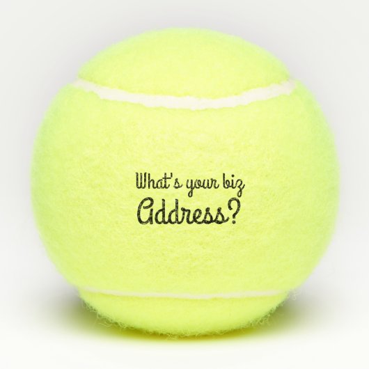 uw tennisballen (Achterkant)