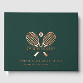 Uw tennisclub naam Team Country House Bezoekers Gastenboek (Voorkant)