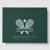 Uw tennisclub naam Team Spelers Country House Gastenboek (Voorkant)