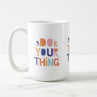 Uw Think Slogan Mok ontwerp