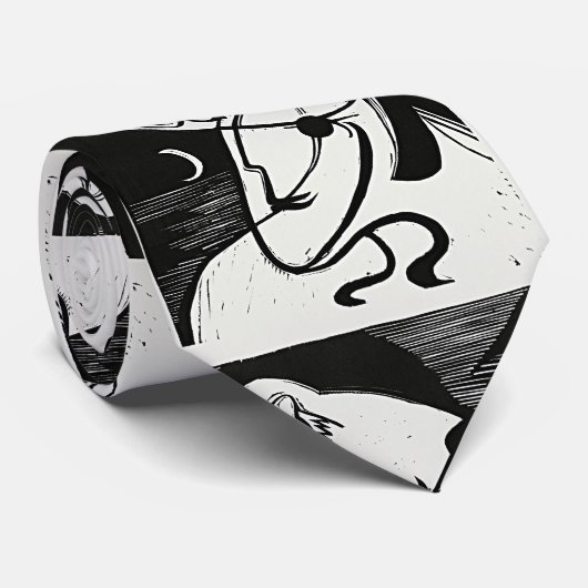 Uw toegangspoort tot tijdloze elegantie: de kus stropdas (Opgerold)