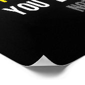 Uw toekomst wordt gecreëerd door wat u vandaag aan poster (Hoek)