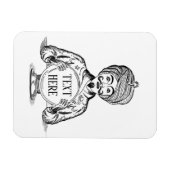 Uw toekomstige "Tekst aanpassen" Magneet (Horizontaal)