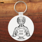 Uw toekomstige "Tekst aanpassen" Sleutelhanger (Voorkant)