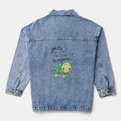 Uw Turtley Geweldige Denim Jacket (Achterkant)