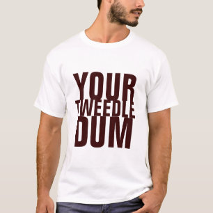 UW TWEEDLE DUM T-SHIRT