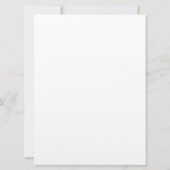 Uw Uitnodigingen van de Zilveren bruiloft 6.5" x (Achterkant)
