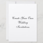 Uw Uitnodigingen van het Huwelijk van de Parel (Voorkant)