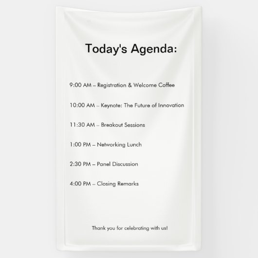 Uw ultieme evenementengids - zie wat er nu gebeurt spandoek (Verticaal)