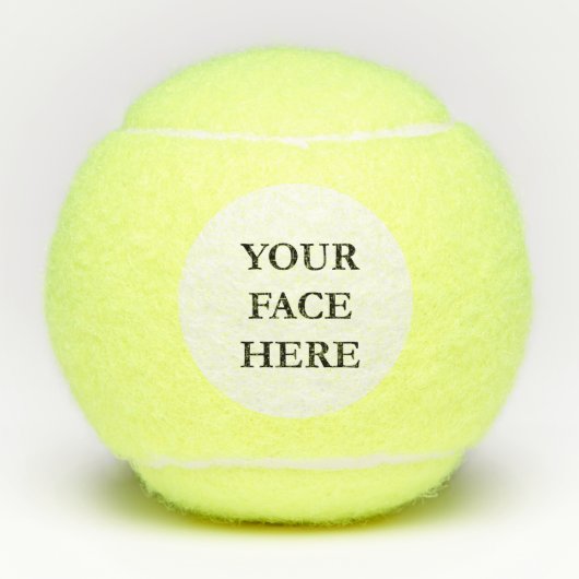 UW VACE aangepaste Tennis Balls Tennisballen (Voorkant)