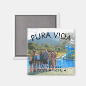 Uw vakantiefoto Costa Rica Souvenir Magneet (Voorkant / Achterkant)
