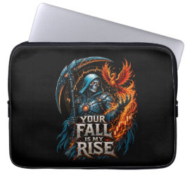 Uw Val Is Mijn Opkomst Reaper Handelsmotivatie Laptop Sleeve