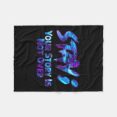 Uw verhaal gaat niet over het beschermen van zelfm fleece deken (Voorkant (Horizontaal))