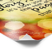  Uw Verhaal Geel en Oranje Inspirerend Foto Afdruk (Hoek)