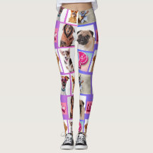 Uw verhaal, uw Leggings: 8-foto aangepaste collage