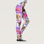 Uw verhaal, uw Leggings: 8-foto aangepaste collage Leggings (Rechts)