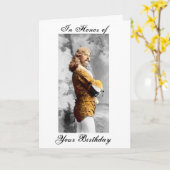 Uw verjaardag, ter ere van kaart (Gele Bloem)