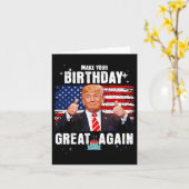 Uw verjaardag weer groot 2024 USA Election Presid Kaart (Gele Bloem)