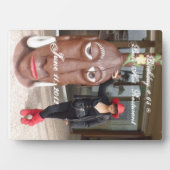 Uw verjaardagsplek fotoplaat (voorkant)