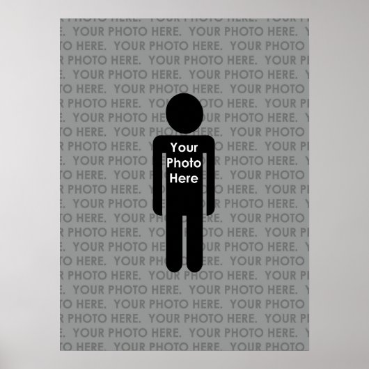 Uw verticale foto hier Aangepast Poster (Voorkant)