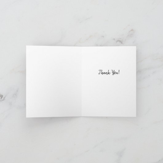 Uw verwijzingen helpen mijn bedrijfsplatform bedankkaart (Binnen)