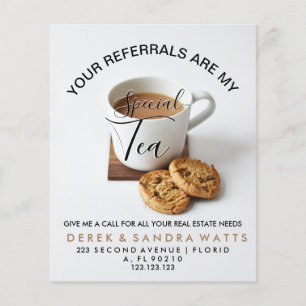 Uw verwijzingen zijn mijn “Special - Klein Bedrijf Flyer