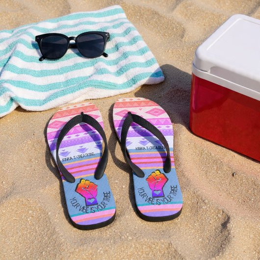 Uw Vibe is uw stam - Dusk Dancer Teenslippers