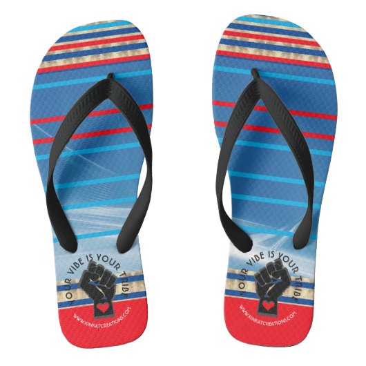 Uw Vibe is uw stam - Wave Rider Youngblood Teenslippers (Voetbed)