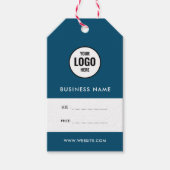 Uw vierkant Logo Sociale mediaprijs Gift Labels Cadeaulabel (Voorkant)