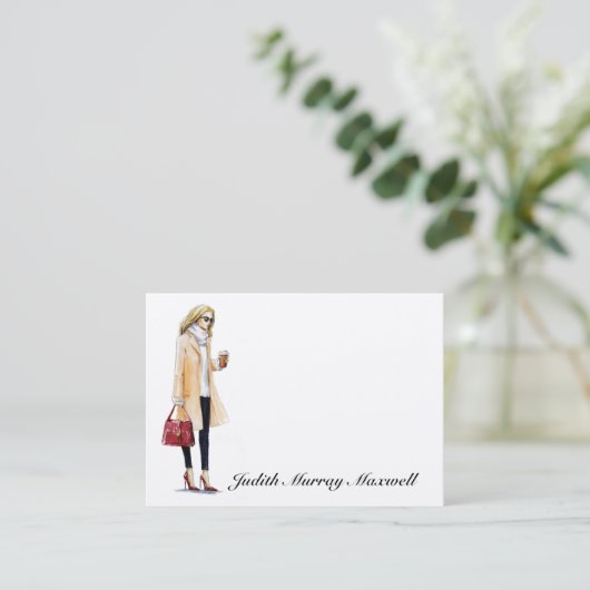 Uw Visitekaartje (Staand voorkant)