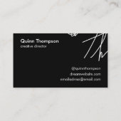 Uw Visitekaartje Aangepaste rendementshandtekening (Achterkant)