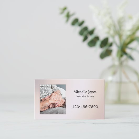 Uw Visitekaartje van de Diensten van de Gezondheid (Staand voorkant)