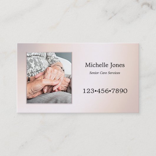 Uw Visitekaartje van de Diensten van de Gezondheid (Voorkant)