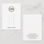 Uw Visitekaartje van de het Clipvertoning van het  (Voorkant / Achterkant)